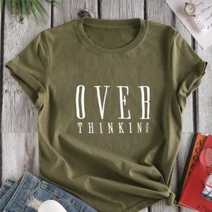 OVERTHINKING TEE
